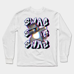 Cat swag Long Sleeve T-Shirt